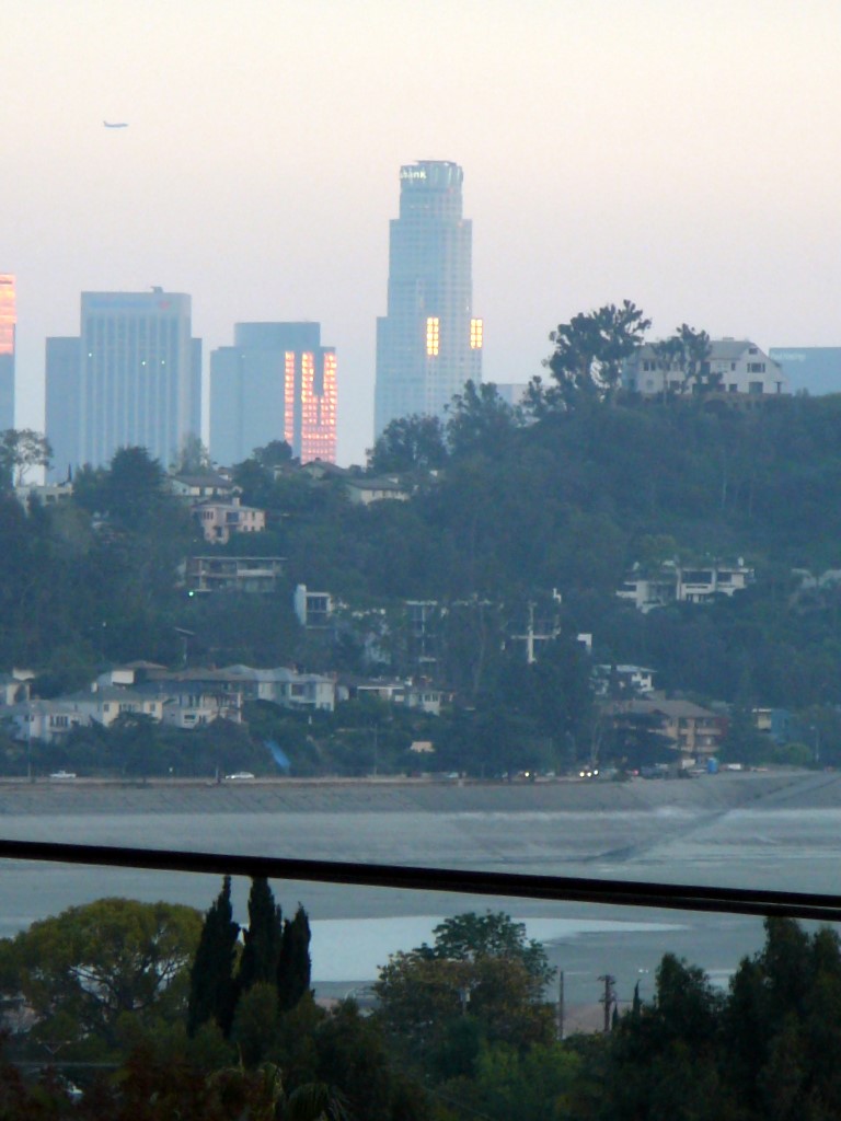 Ivanhoe, drained, and Los Angeles downtown