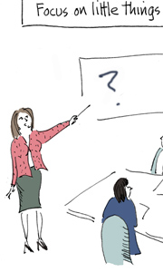 focus on little powerpoint