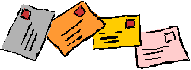 stamped envelopes icon