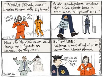 charles manson in prison cartoon